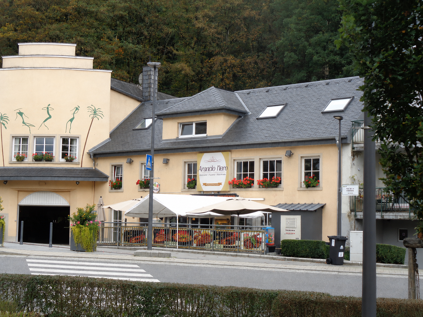 Salle du restaurant Arancio Nero